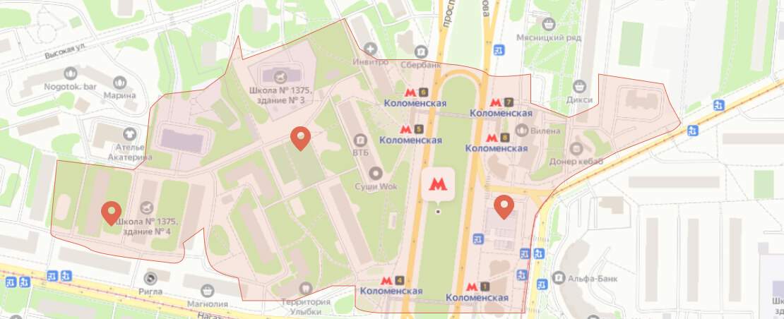 Ремонт стиральных машин возле метро Коломенская