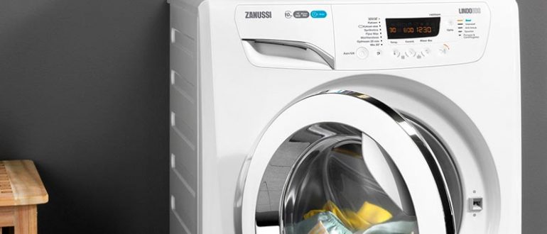 Виды поломок стиральной машины Zanussi, коды ошибок, устранение распространенных поломок