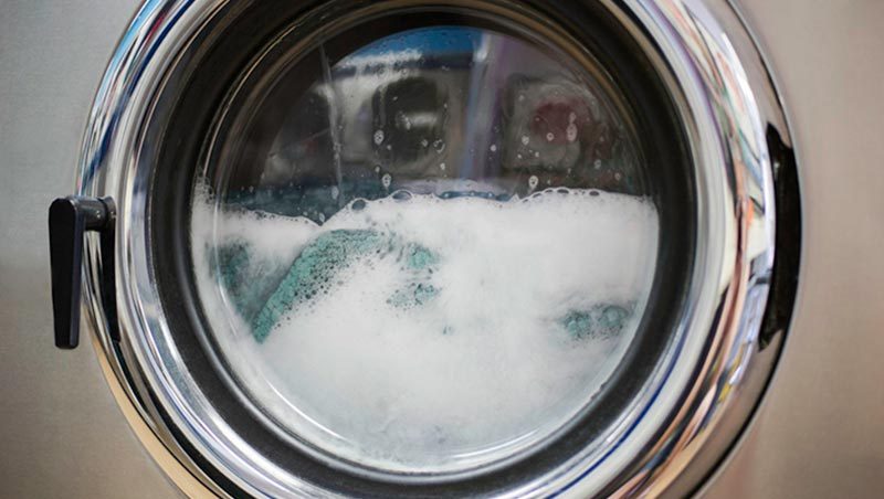 Вода в стиральной машине