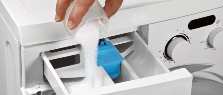 Как и чем очистить лоток для порошка в стиральной машине?