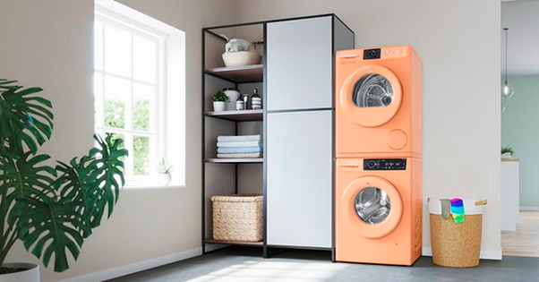 Схема установки стиральной и сушилки)